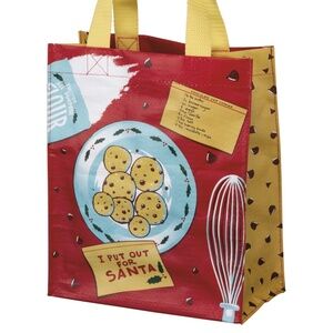 NEW Primitives By Kathy For Santa Tote